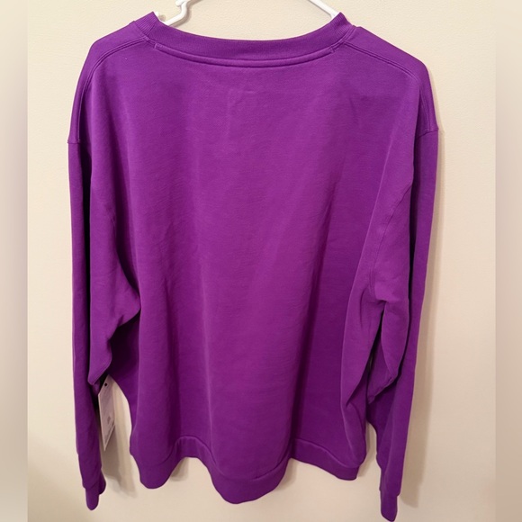 NWT Lululemon Steady State CrewNeck With Spellout (purple) - Picture 2 of 2